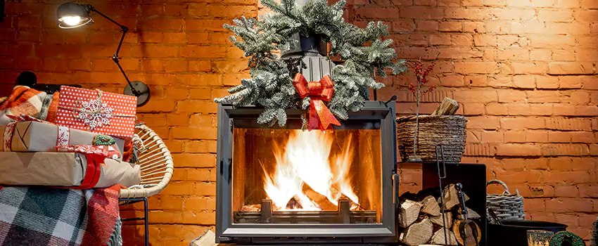 Travis Industries Linear Gas Fireplace Installation in Parkland, Florida