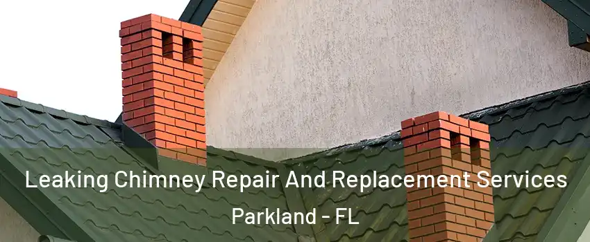  Leaking Chimney Repair And Replacement Services Parkland - FL